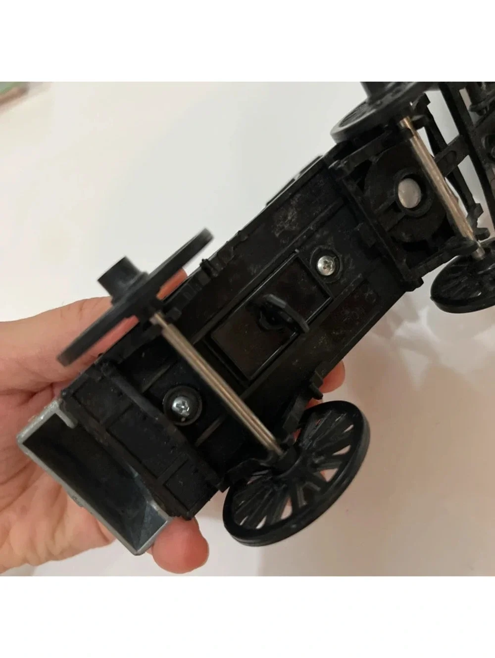 Vintage Horse Drawn Tank Wagon Coin Bank Toy 1991